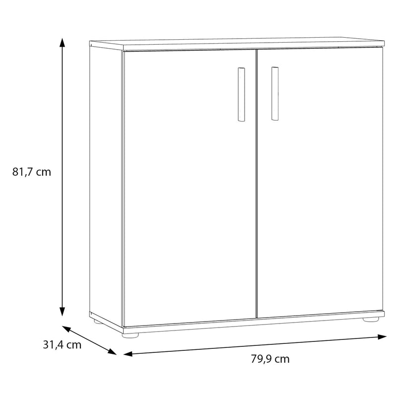 JOICE Comodă 2 uși