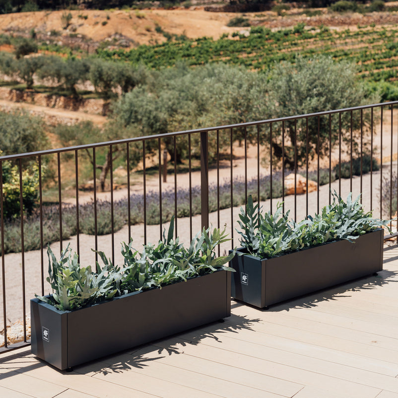 PLANTER METAL BALCONY Jardinieră