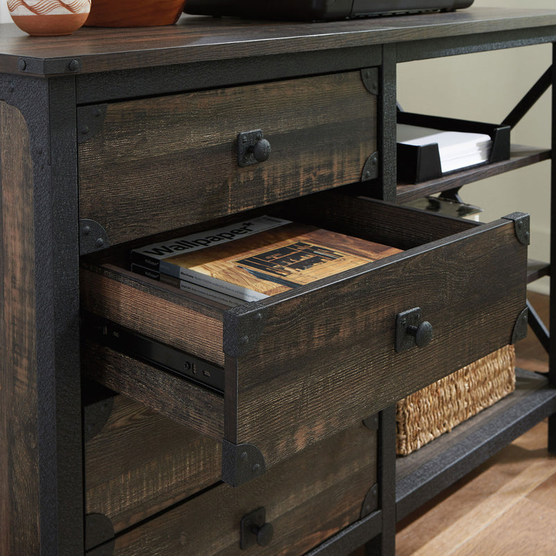 STEEL RIVER Comodă, 4 sertare