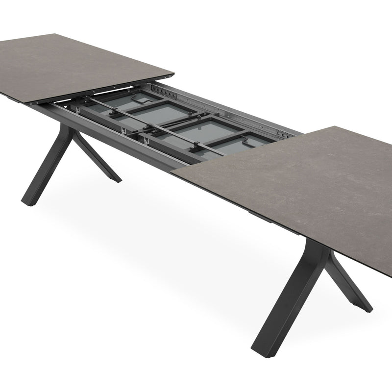 CARSON/REYNE Set mobilier terasă/grădină, 6 scaune și masă