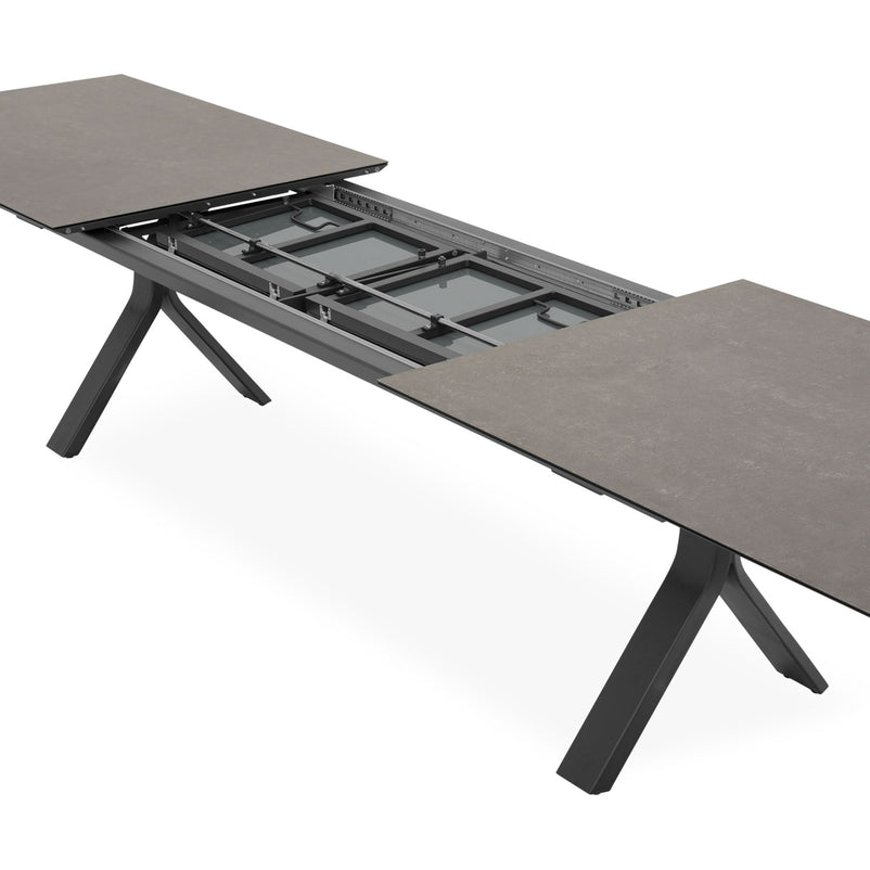 CARSON/REYNE Set mobilier terasă/grădină, 6 scaune și masă