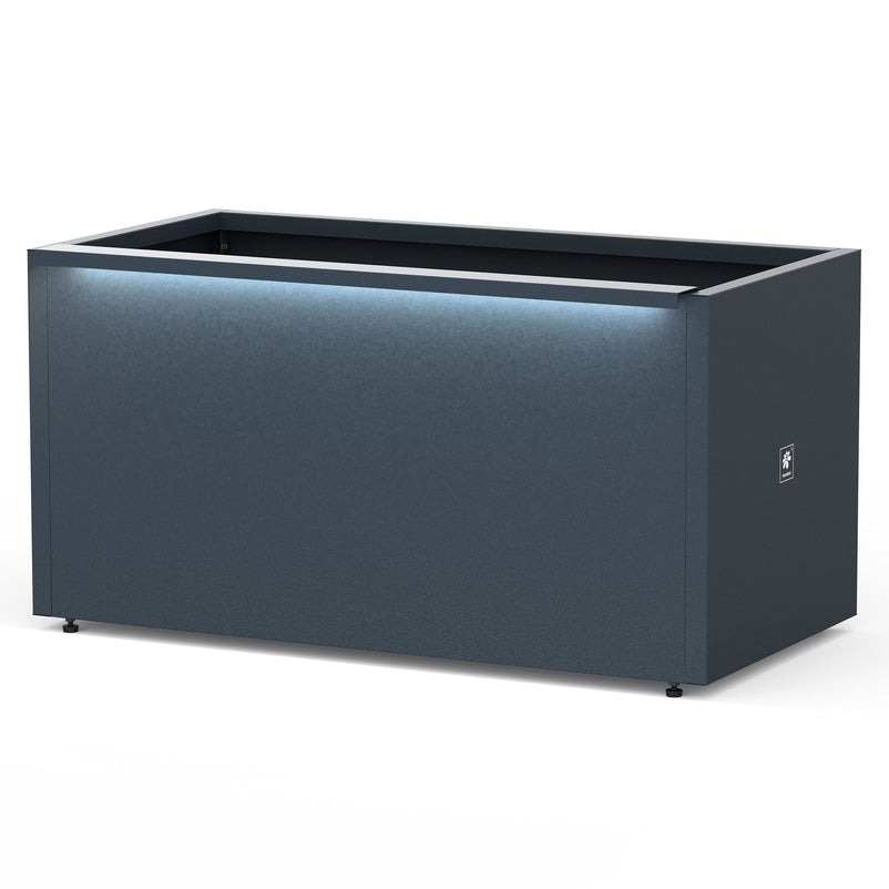 PLANTER METAL Suport lumină jardinieră