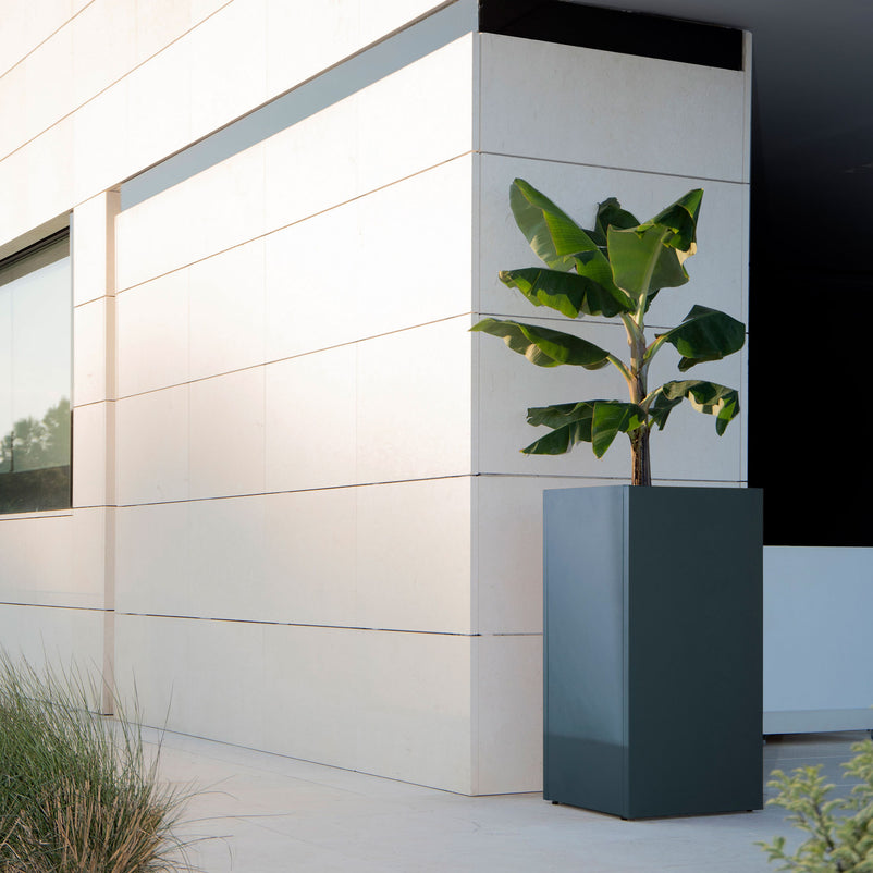 PLANTER METAL COLUMN Jardinieră