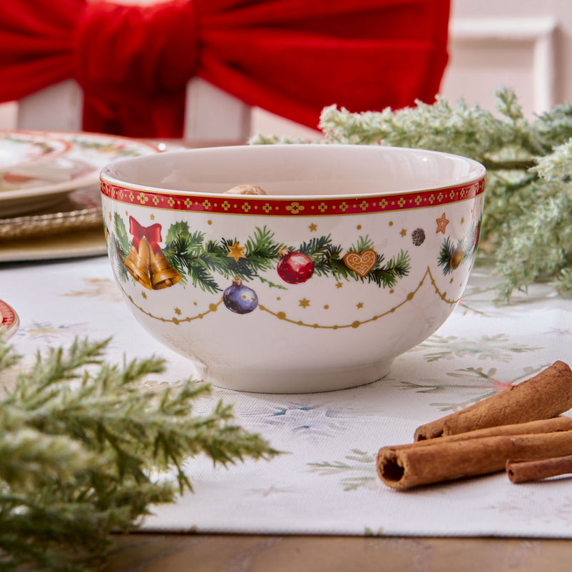 BELLS Set 4 boluri, porțelan