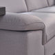 SOUND Colțar șezlong stânga/dreapta, 1 recliner electric și mecanism tetiere, stofă