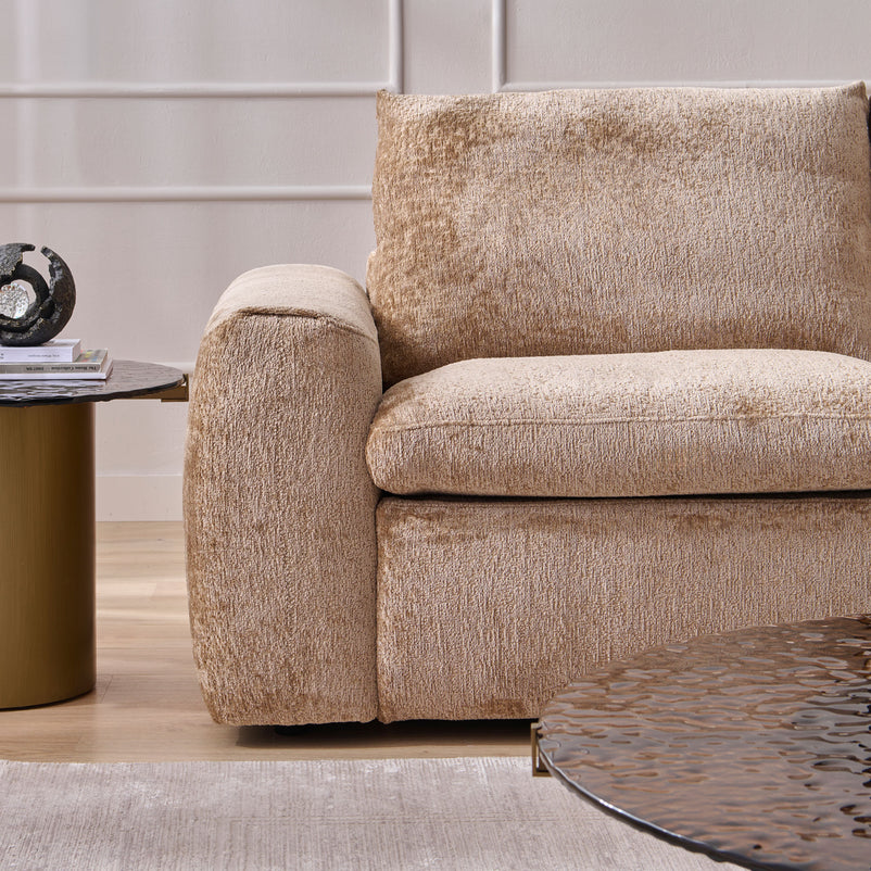 NEW JERSEY Colțar cu șezlong electric stânga/dreapta, 1 recliner electric, mecanism tetieră, USB, stofă