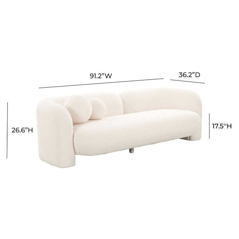 MASAO Canapea 3 locuri, stofă