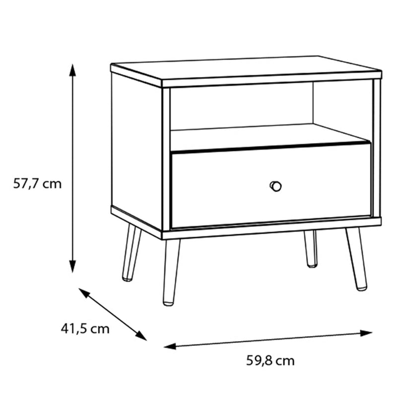 EASYKLIX Noptieră 1 sertar
