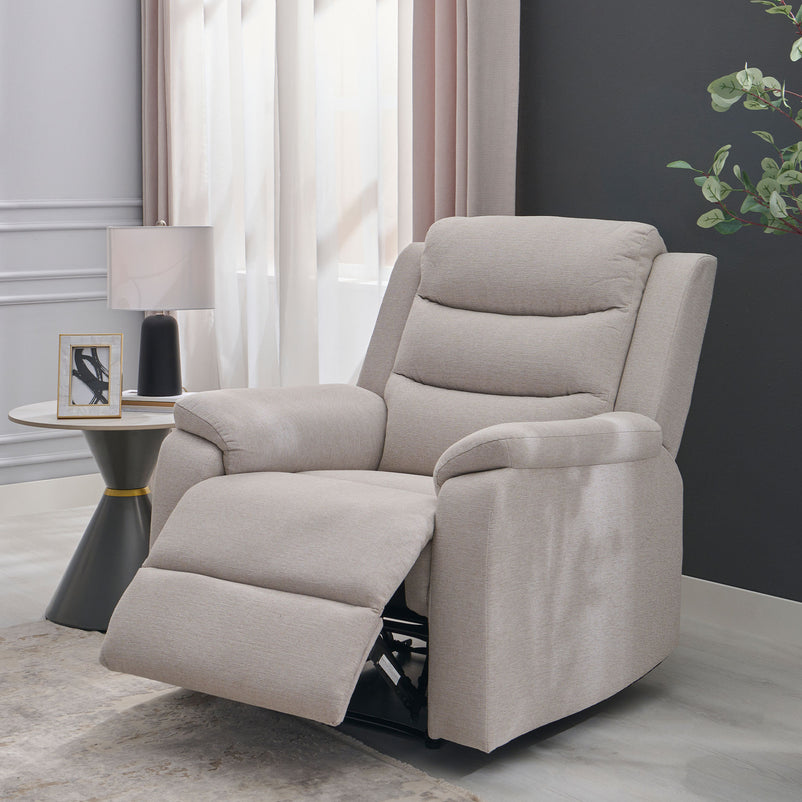 EVERETT Fotoliu, recliner manual, stofă