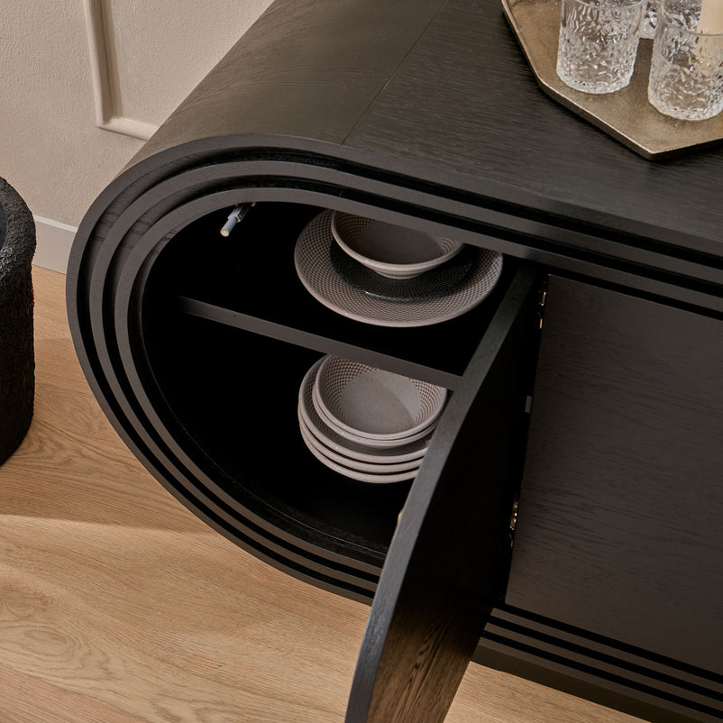 SATURN Comodă TV, 4 uși