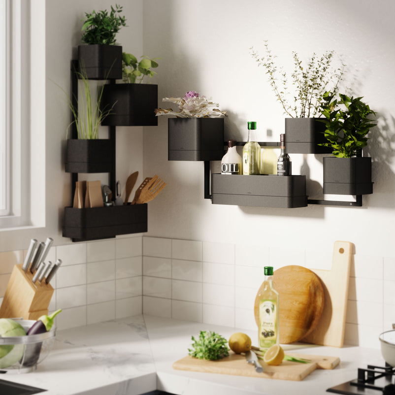 CUBIKO Suport ghiveci pentru perete