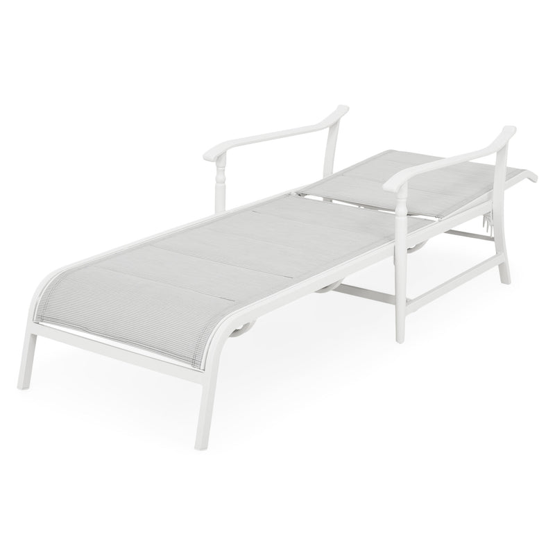 SOPHIA Set mobilier terasă/grădină, 2 șezlonguri și măsuță