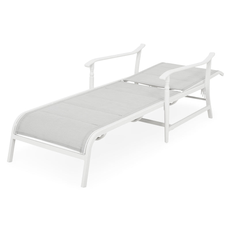 SOPHIA Set mobilier terasă/grădină, 2 șezlonguri și măsuță