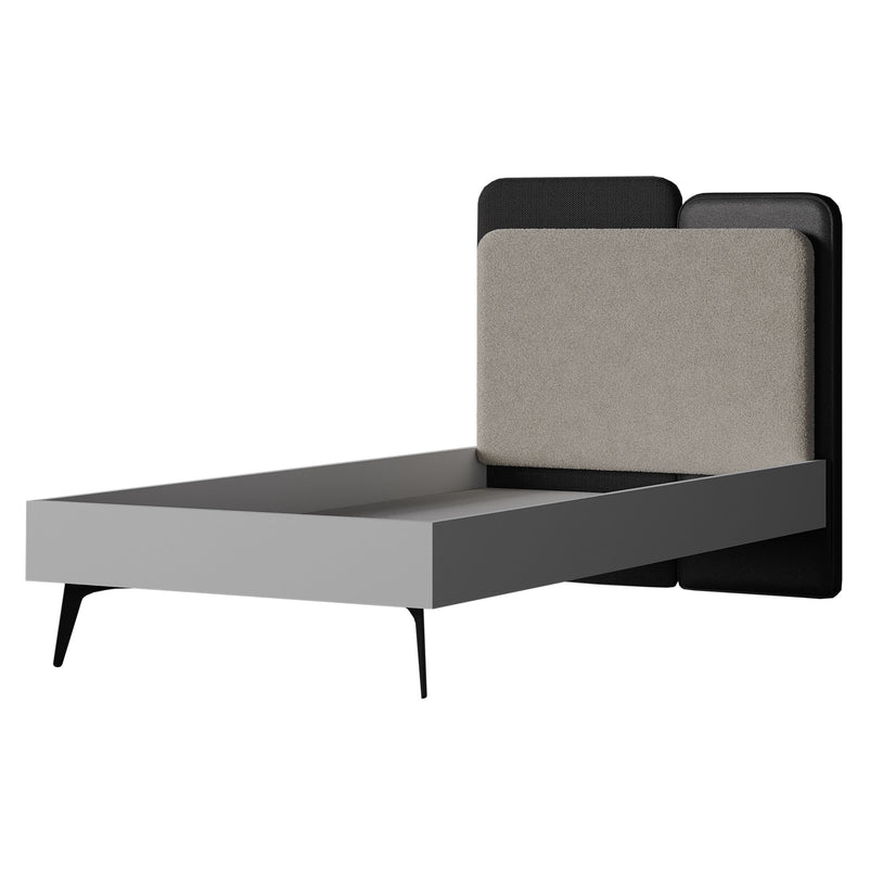 VALERY Pat tapițat copii, 120x200cm, somieră inclusă