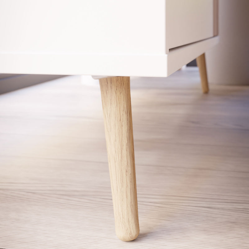 EASYKLIX Comodă 1 ușă, 3 sertare