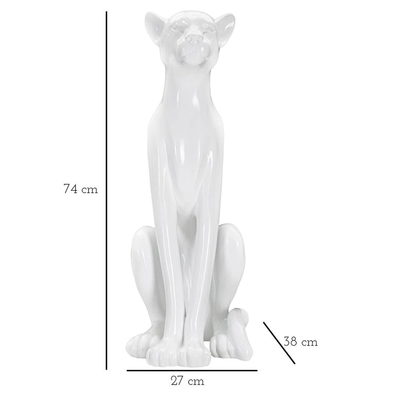 LEOPARDO BLANCO III Statuetă