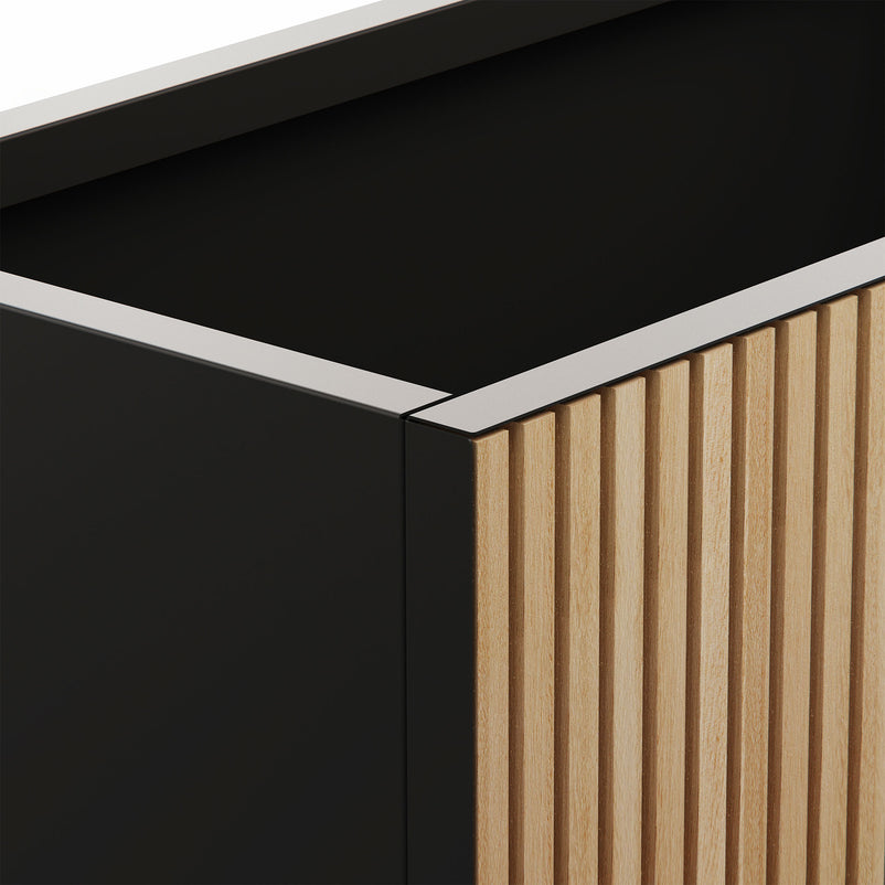 PLANTER WOOD CUBE Jardinieră