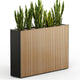 PLANTER WOOD DIVIDER Jardinieră