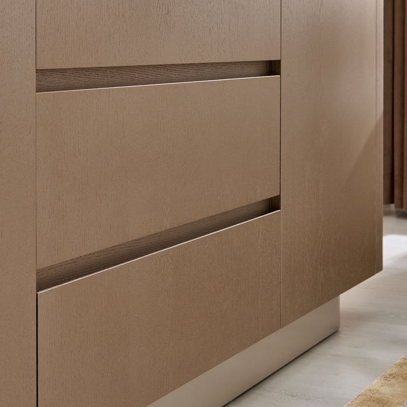 TERRENCE Bufet 2 uși, 3 sertare