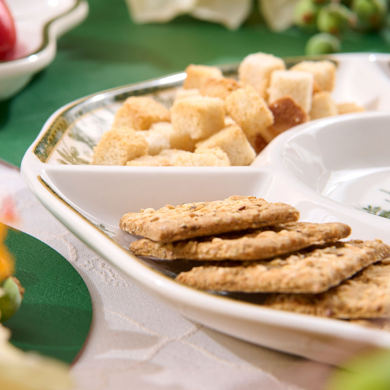 WINDSOR Platou servire, porțelan, D.25.5cm