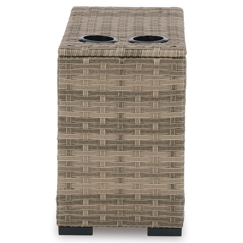 CALWORTH Set mobilier terasă/grădină, 2 canapele, măsuță cafea și taburet