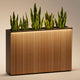 PLANTER WOOD DIVIDER Jardinieră