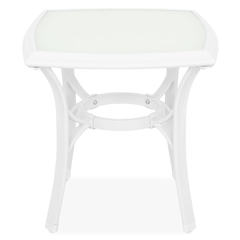 SOPHIA Set mobilier terasă/grădină, 2 șezlonguri și măsuță