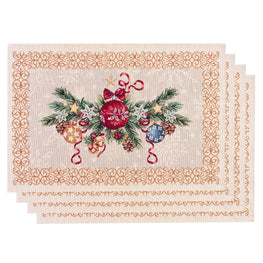 SPARKLE Set 4 suporturi farfurie, 35x45cm