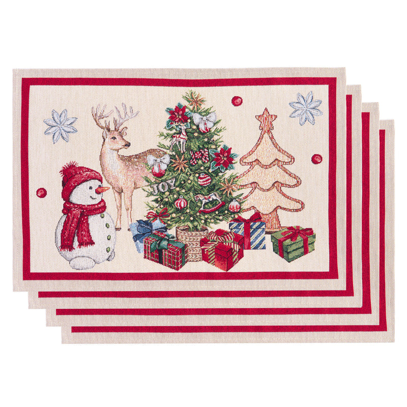 WINNIE Set 4 suporturi farfurie, 35x45cm