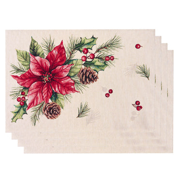 MARY Set 4 suporturi farfurie, 35x45cm