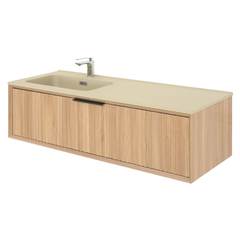 FLORANCE Set mobilier baie, mască lavoar și lavoar