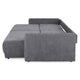 VELIRA Canapea extensibilă 3 locuri, stofă