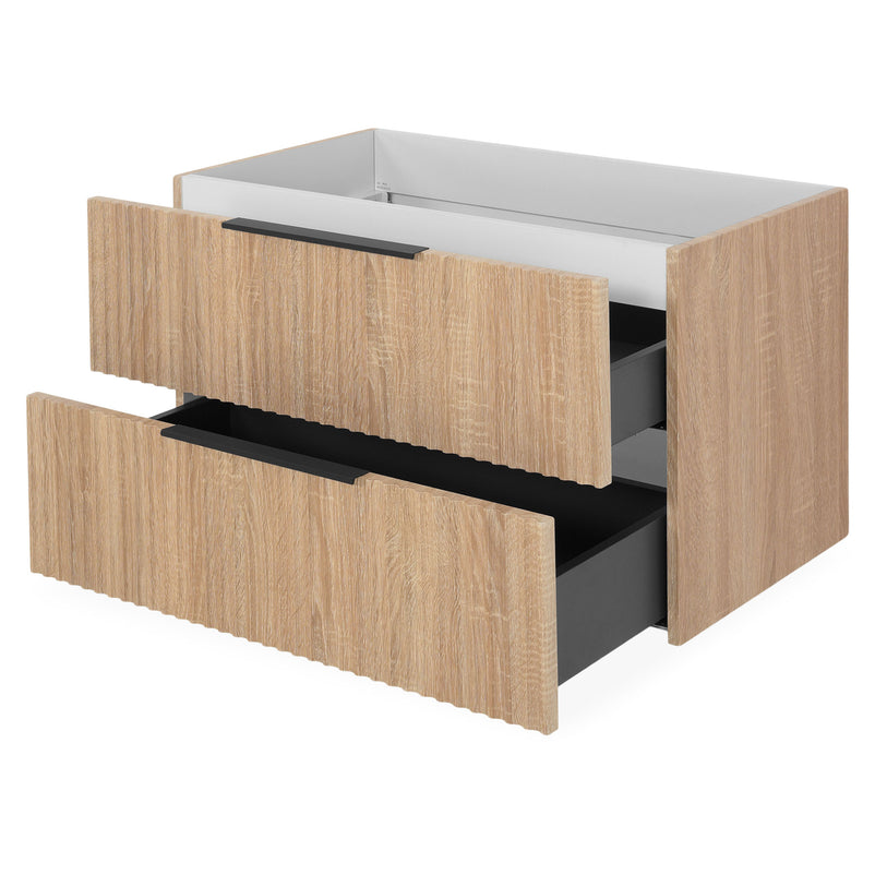 HORIK Set mobilier baie, mască lavoar și lavoar compozit