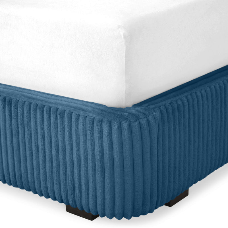 MARYANNE Pat tapițat, 160x200cm, ladă depozitare inclusă