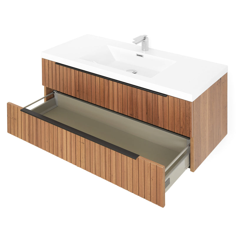 HARVEY Set mobilier baie, mască lavoar, lavoar și oglindă