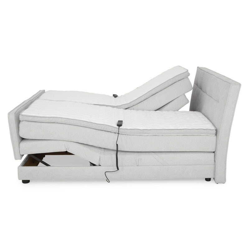 PHIMAN Pat tapițat electric, 180x200cm, saltea inclusă