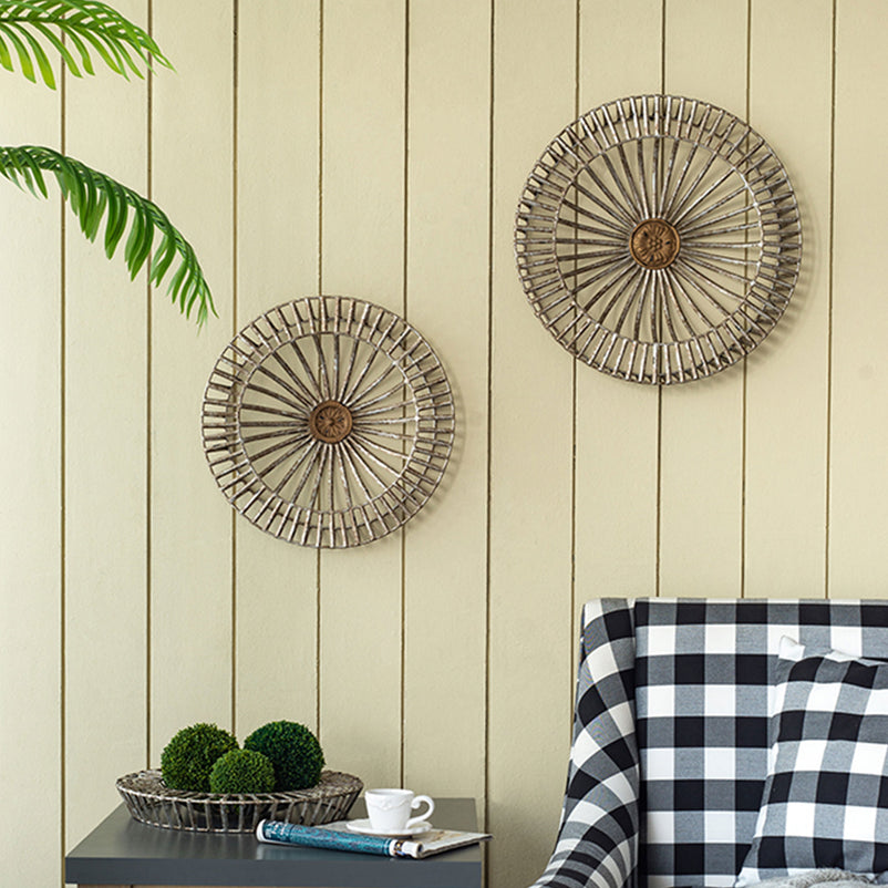 MEDALLION Set 3 decorațiuni perete