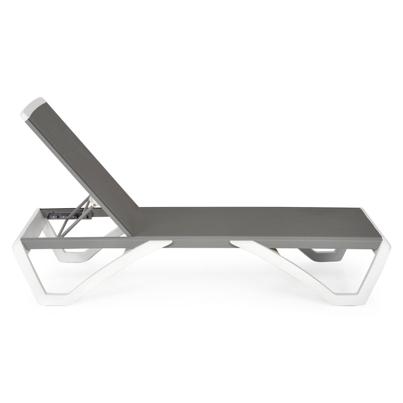 YATI Set mobilier terasă/grădină, 2 șezlonguri și măsuță