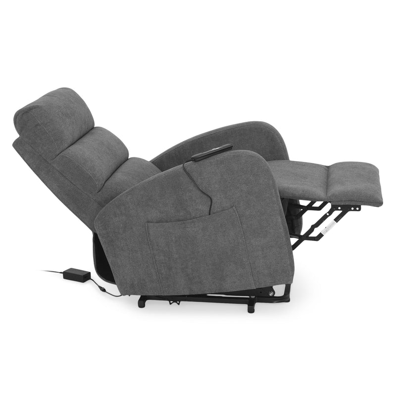 FULTON Fotoliu, lift și recliner electric, stofă