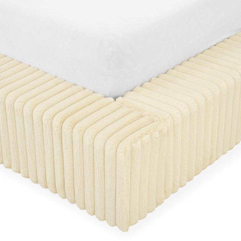 NORDEND Pat tapițat, 160x200cm, somieră rabatabilă și ladă incluse