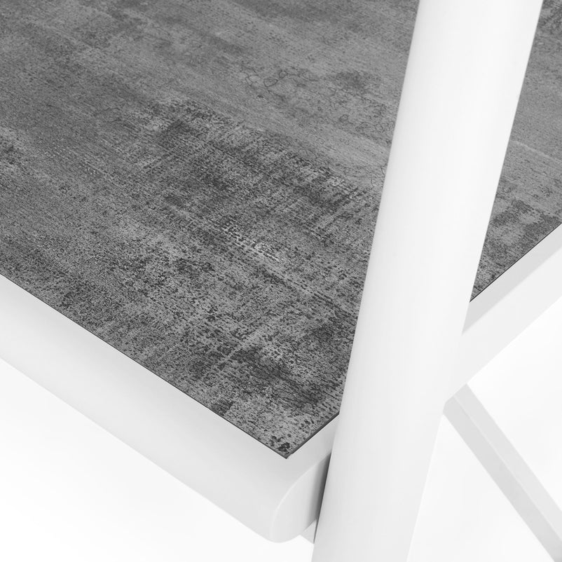 WRIGHT Masă dining cu acoperiș retractabil și lumină LED