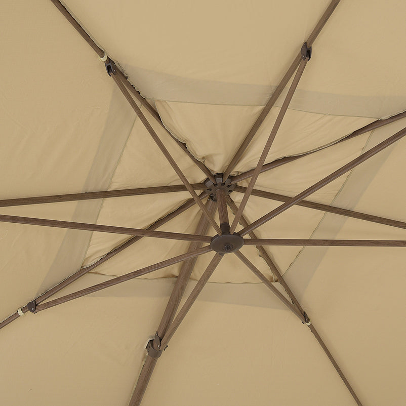 FINCA Umbrelă dreptunghiulară, bază inclusă, 300x400cm
