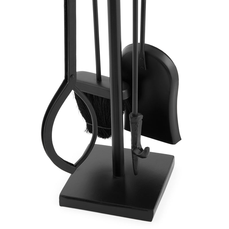 LUTHER Set suport și 4 accesorii șemineu