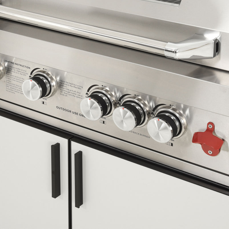 MAESTRO Corp 2 uși, top grătar încastrat, exterior