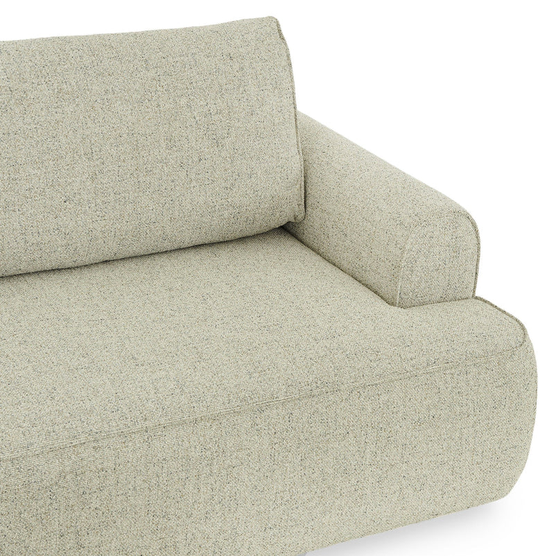 LESLY Colțar 3 locuri extensibil, șezlong stânga/dreapta, ladă depozitare, stofă