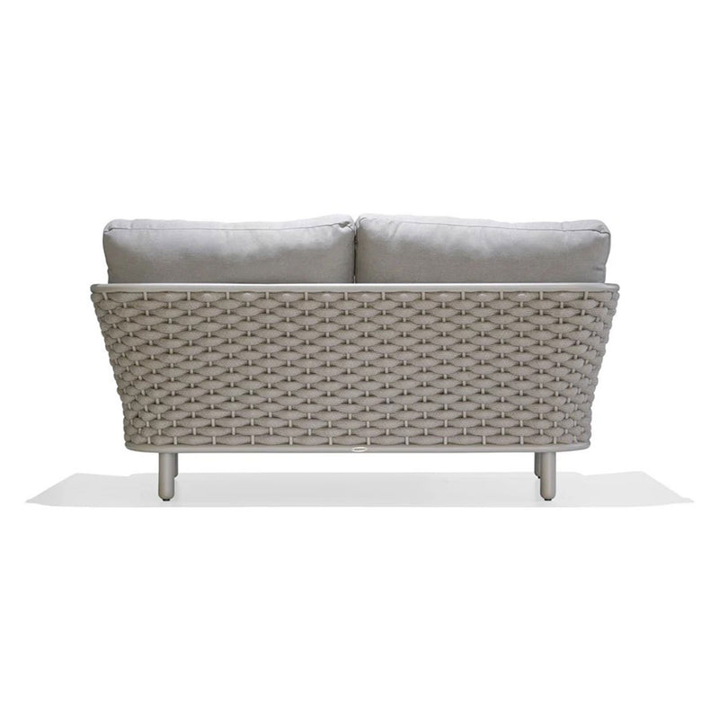 CALOOCAN Set mobilier terasă/grădină, colțar, fotoliu, taburet și măsuță