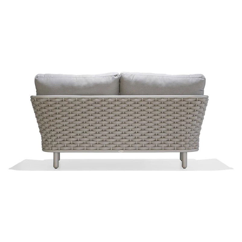 CALOOCAN Set mobilier terasă/grădină, colțar, fotoliu, taburet și măsuță