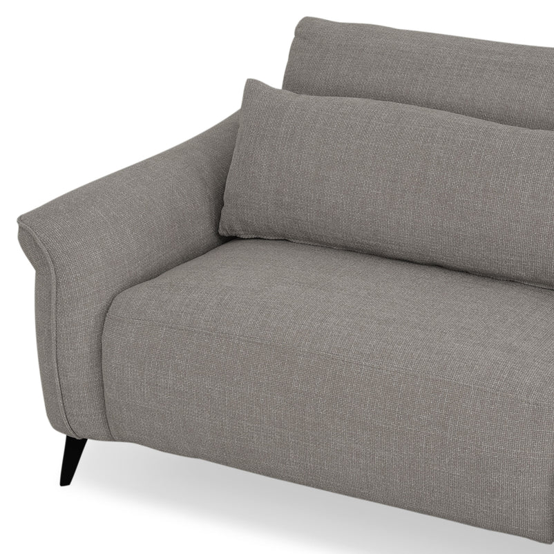 CARVER Canapea 3 locuri, 2 reclinere electrice și mecanism tetiere, stofă