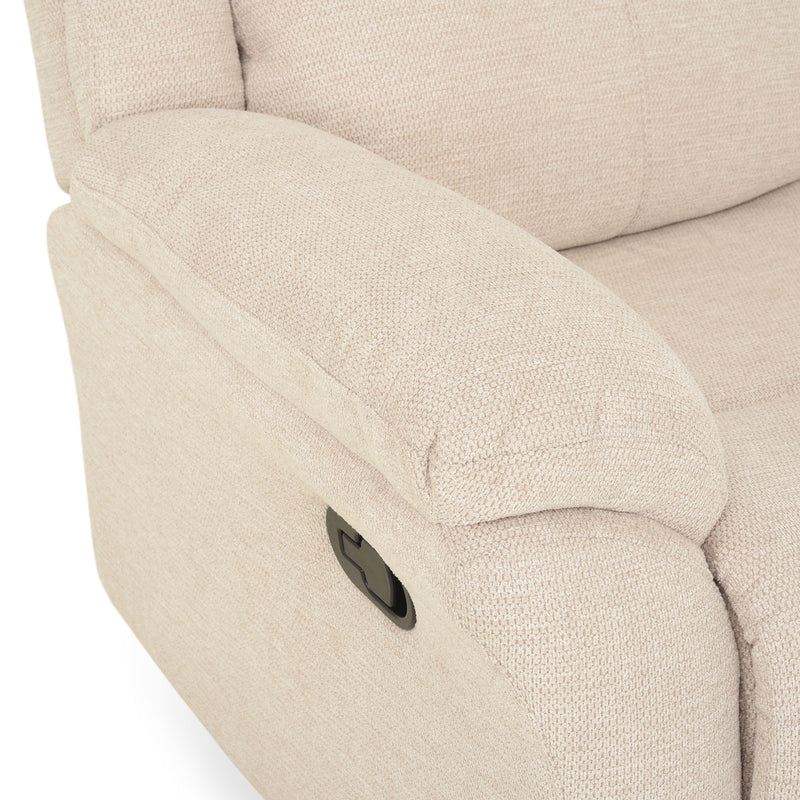 OHIO Fotoliu cu recliner manual, stofă