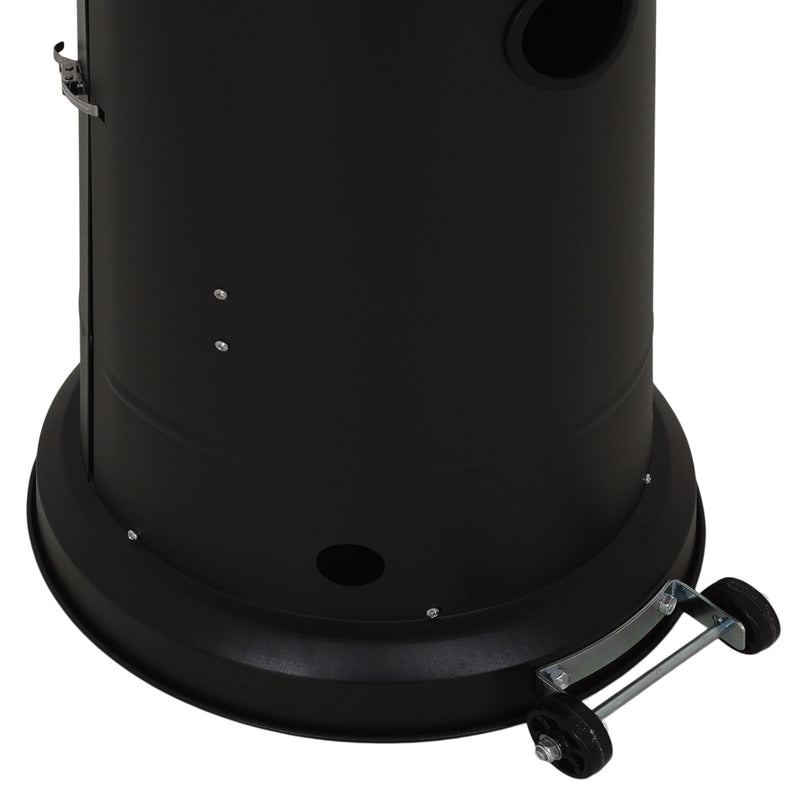 NOVU Încălzitor pe gaz, 11.2 kW, cu flacără vizibilă și tub din sticlă borosilicată